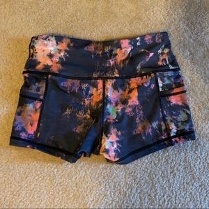 Mono B Floral Workout Shorts
